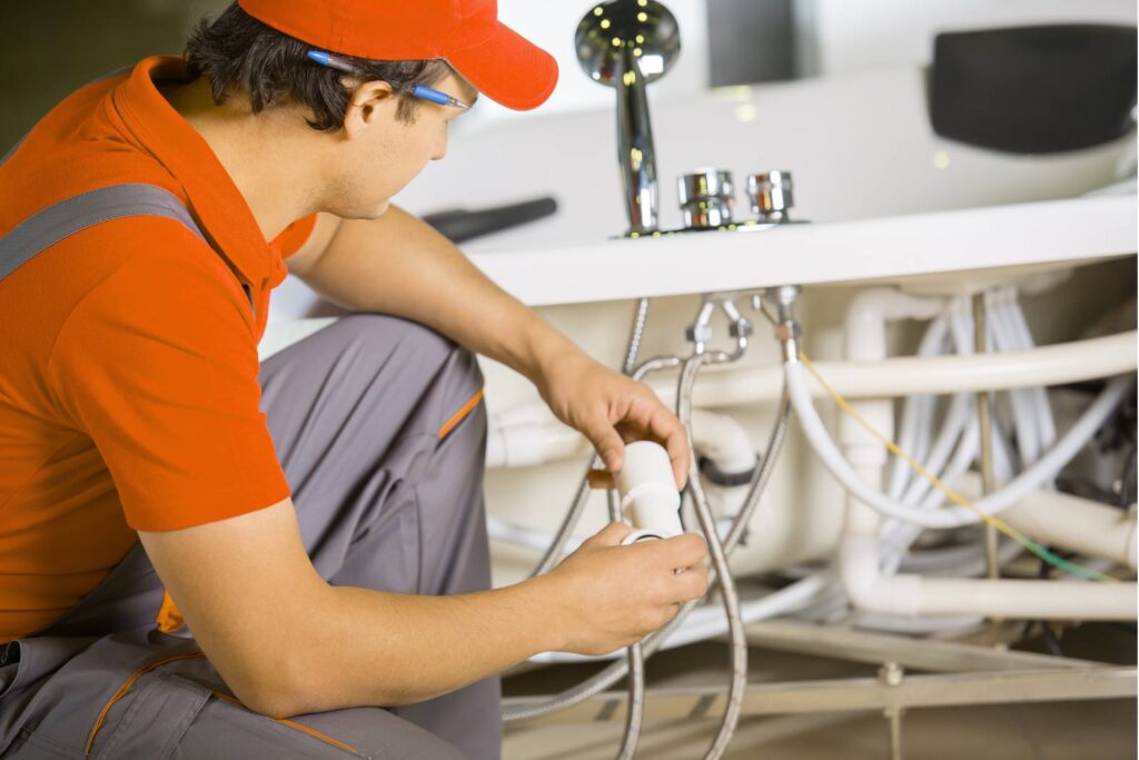 Impianto idraulico bagno